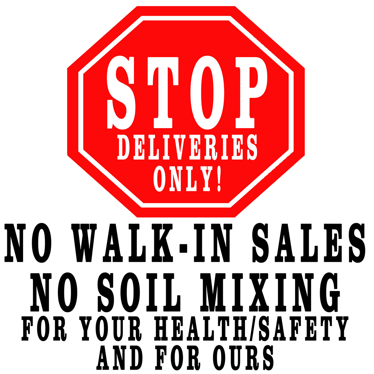 Covid-19 Update - No Walk In Sales - mailchi.mp/07628f324b01/c…
