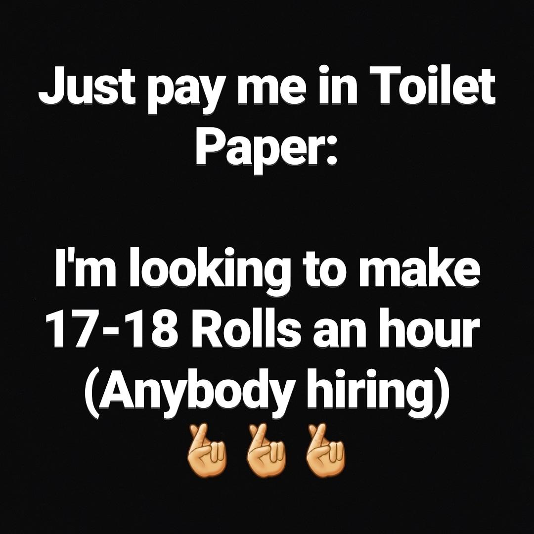 djstretchomatic's tweet photo. #toiletpaper #ineedit #18rollsanhour #fleetdjs #weaproblem #skwaad https://t.co/3Ea4gynVqw