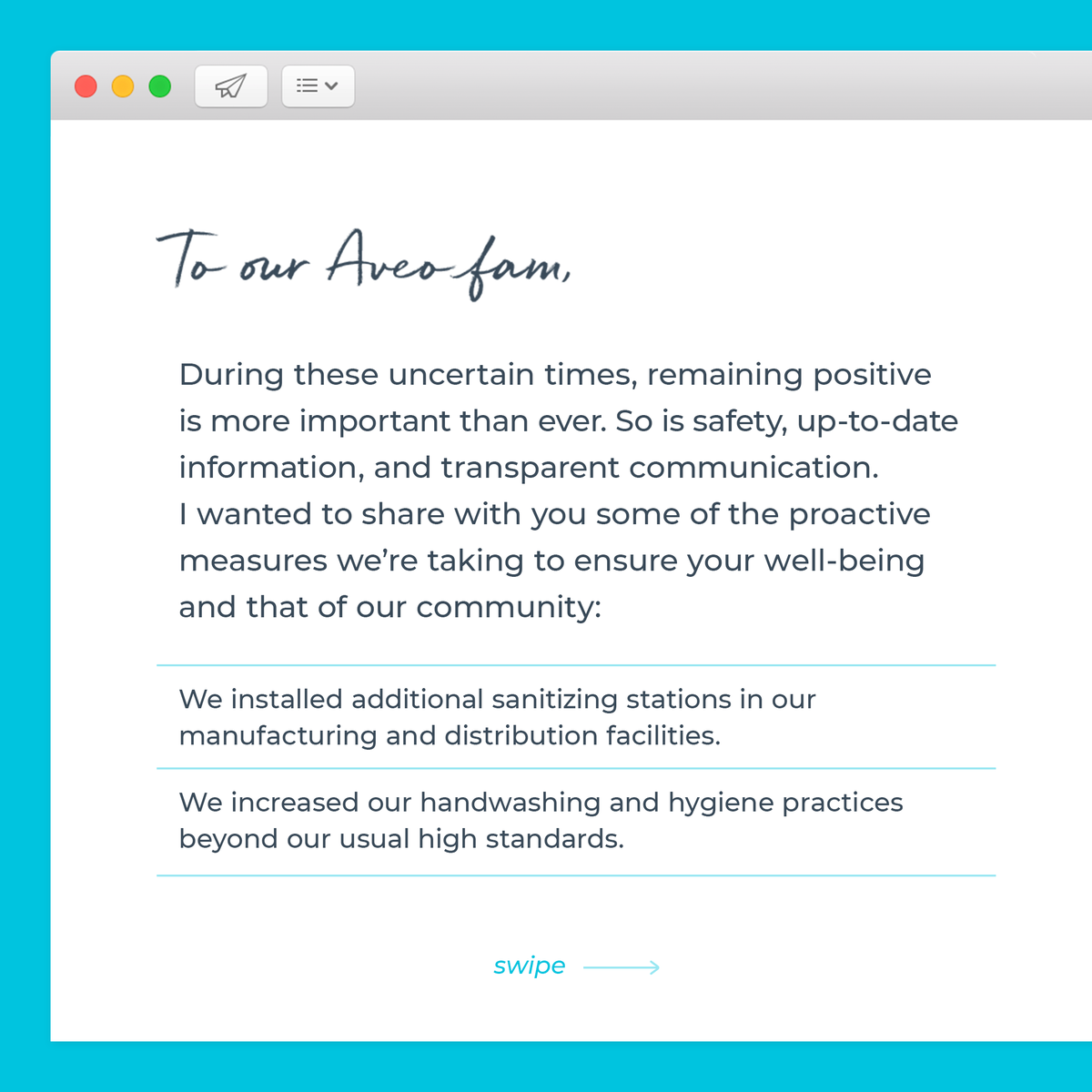aveovision's tweet photo. A message from Cecile, CEO and Chief of Happy Eyes at Aveo Vision. https://t.co/EIGyLBcwrX
