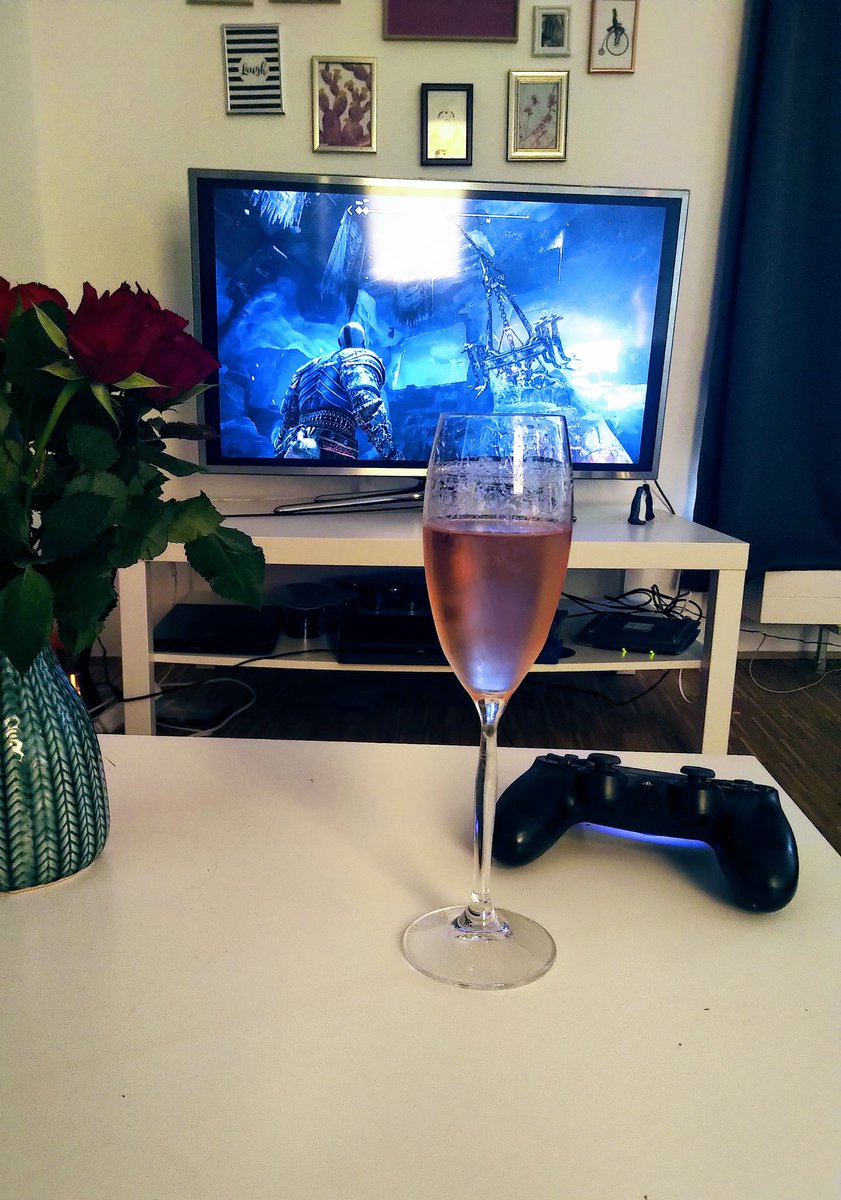 All set for lockdown. #COVID19 #daydrinking #godofwar #ps4 #coronavirus #Imstayinghome