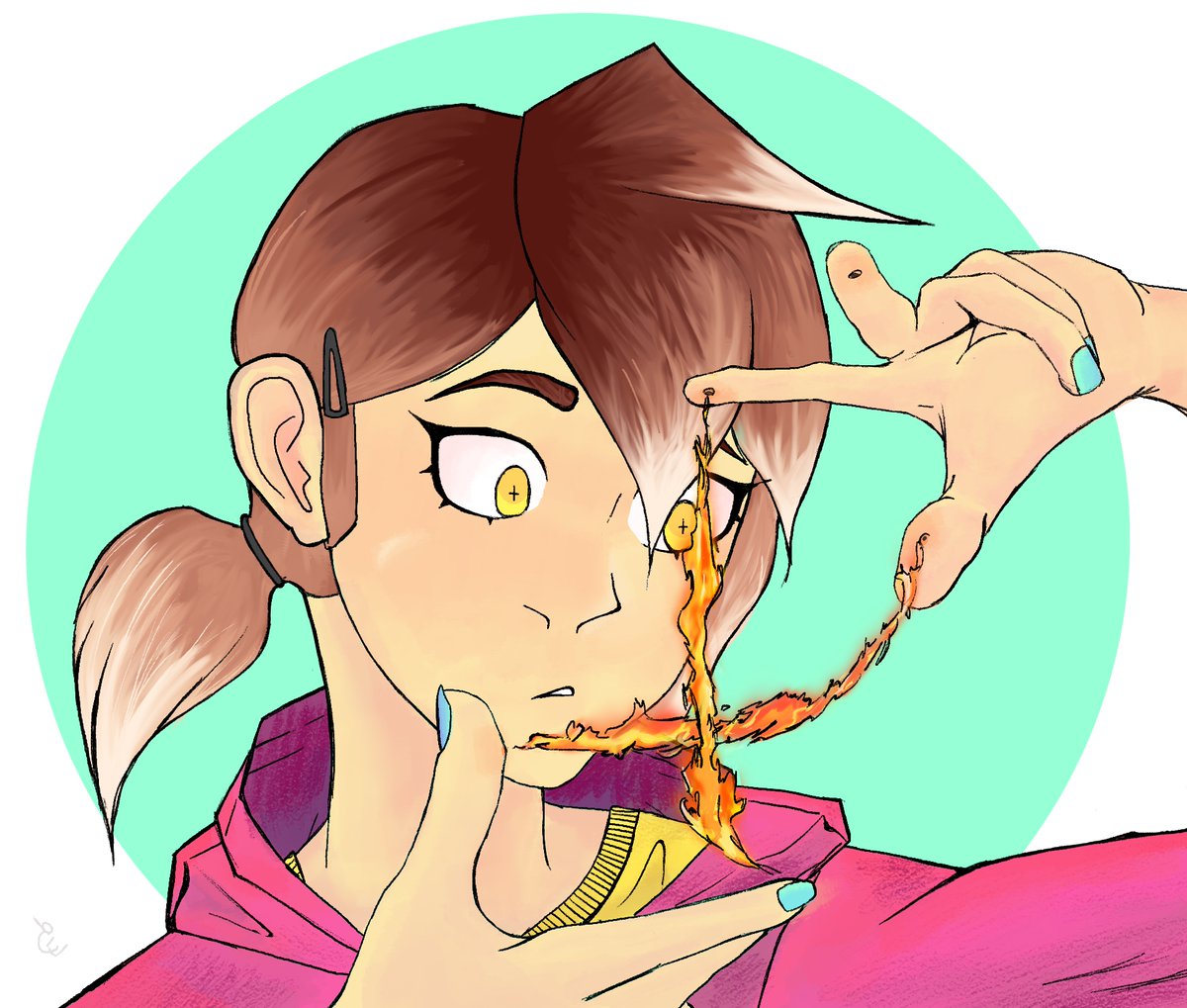 CannonsCreative's tweet image. Goddamn did this feel good to finish. Quarantine has lead me to draw some more and experiment with colors, as well as start production on Elementa again. Let's make the most out of this. I'm also opening up commissions now! I'll make an updated sheet in the coming days. #elementa