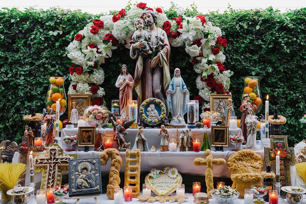 restaurantavo's tweet photo. Today is especially hard for us. Since opening, we have celebrated on March 19 with an altar dedicated to St. Joseph. Though things are difficult today, we are hopeful that we can celebrate St. Joseph’s Day with you all again next year. Take care and stay healthy, everyone! 🙏 https://t.co/hSHrharF27