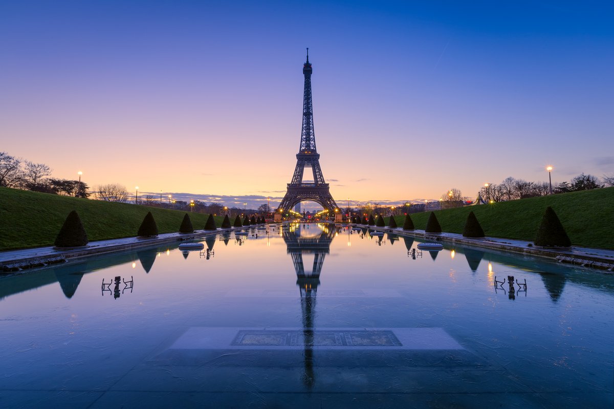 The Eiffel Tower, built in 1889, was only supposed to be a temporary structure. The tower was aimed to demonstrate the superiority of France in modernity and technology during the 1889 World's Fair. The original structure was supposed to be taken apart after twenty years.