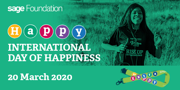sagefoundation's tweet photo. 91% of our #colleagues say #volunteering makes them #happier. It's a challenging time for everyone to get out and about, so we're making sure our colleagues can still #volunteer while #WorkingFromHome #HappierTogether https://t.co/NuzzNSDaPw