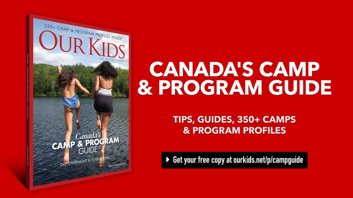 ourkidsnet's tweet image. Looking to get a copy of the latest #OurKids Canada&apos;s Camp &amp;amp; Program Guide featuring over 350 camps? Download a digital version of it on ourkids.net/p/campguide or order a copy of it to be mailed to your home now.