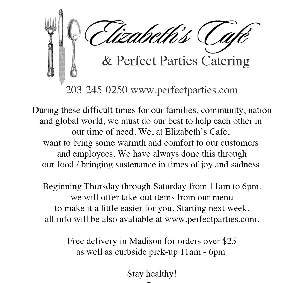 Elizabeths_Cafe's tweet photo. NEW TO GO MENU - https://t.co/YUHnx27vDQ https://t.co/NDqiCiKlPr