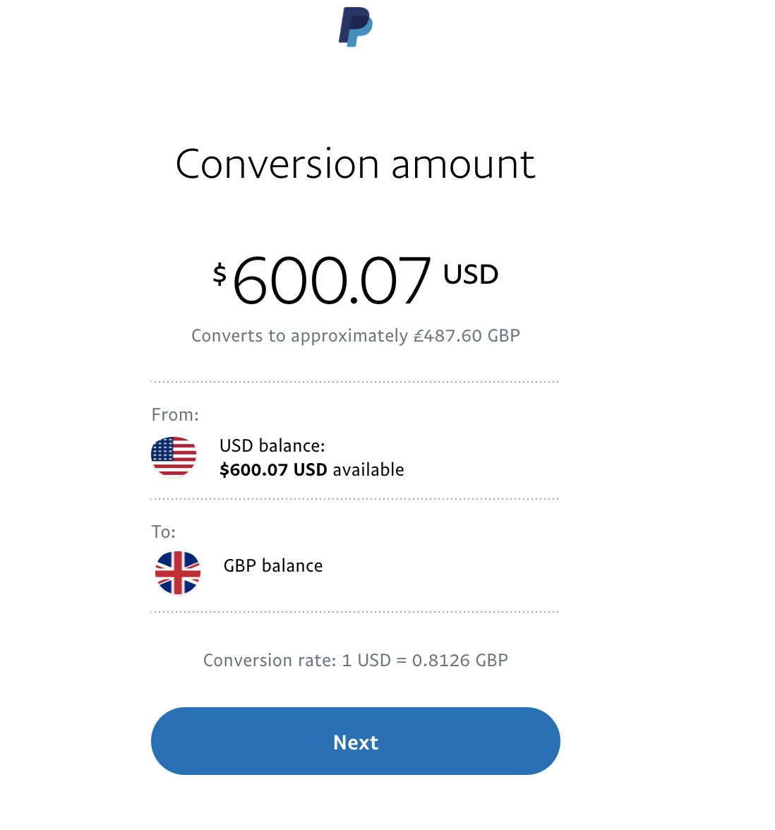 Lia Hatzakis On Twitter Can Anyone Explain To Me Why Paypal Make Up Their Own Conversion Rates How Can I Get Around This I Ve Got 600 In Dollars There That I Could