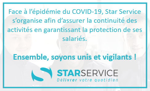 #StarNews 📣

Nos #équipes sont mobilisées pour maintenir l’activité dans le respect des consignes gouvernementales, dans le respect de la santé de nos #collaborateurs et de nos #clients et dans le respect de la sécurité des #produits transportés.