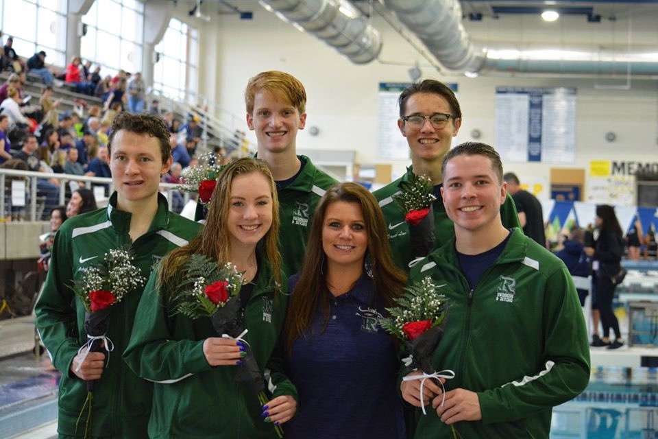 Senior recognition! You five are unshakeable pillars of our program and we are forever thankful and indebted to everything you have given! @williamhnickel <a href="/maddieperkins__/">maddie perkins</a> <a href="/SailingBackus/">Carson Backus</a> #SpeedyReedy @RHSFrisco @ReedyCounselors 💚💙🦁 🏊‍♀️ 🏊‍♂️
