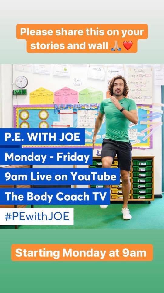 RhiwSyrDafydd's tweet photo. This will get you fit.  PE every morning at 9am. All members of the family can join in. https://t.co/qPv7DL6UmG