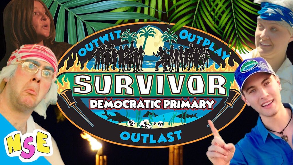 notspicyenough's tweet photo. Hey @Trevornoah if you’re looking for inspiration for the #DailySocialDistancingShow you should check out how all the democratic candidates dealt with being on SURVIVOR 🌴🔥
https://t.co/yuYZO1YQva https://t.co/Ze5UUacjwE