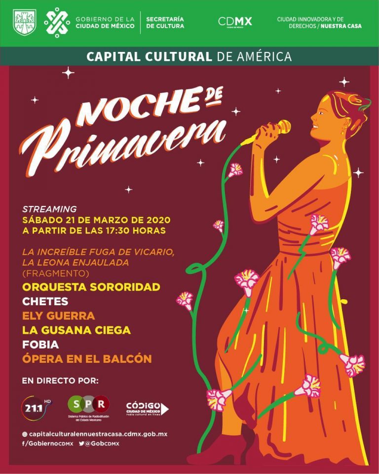 mehaceruido's tweet photo. El próximo 21 de marzo a partir de las 17:30 habrá un streaming de concierto #NocheDePrimavera con @chetesgarza @fobiamx @lagusanaciega @ElyGuerra_ y + https://t.co/jcJd346Ohn
