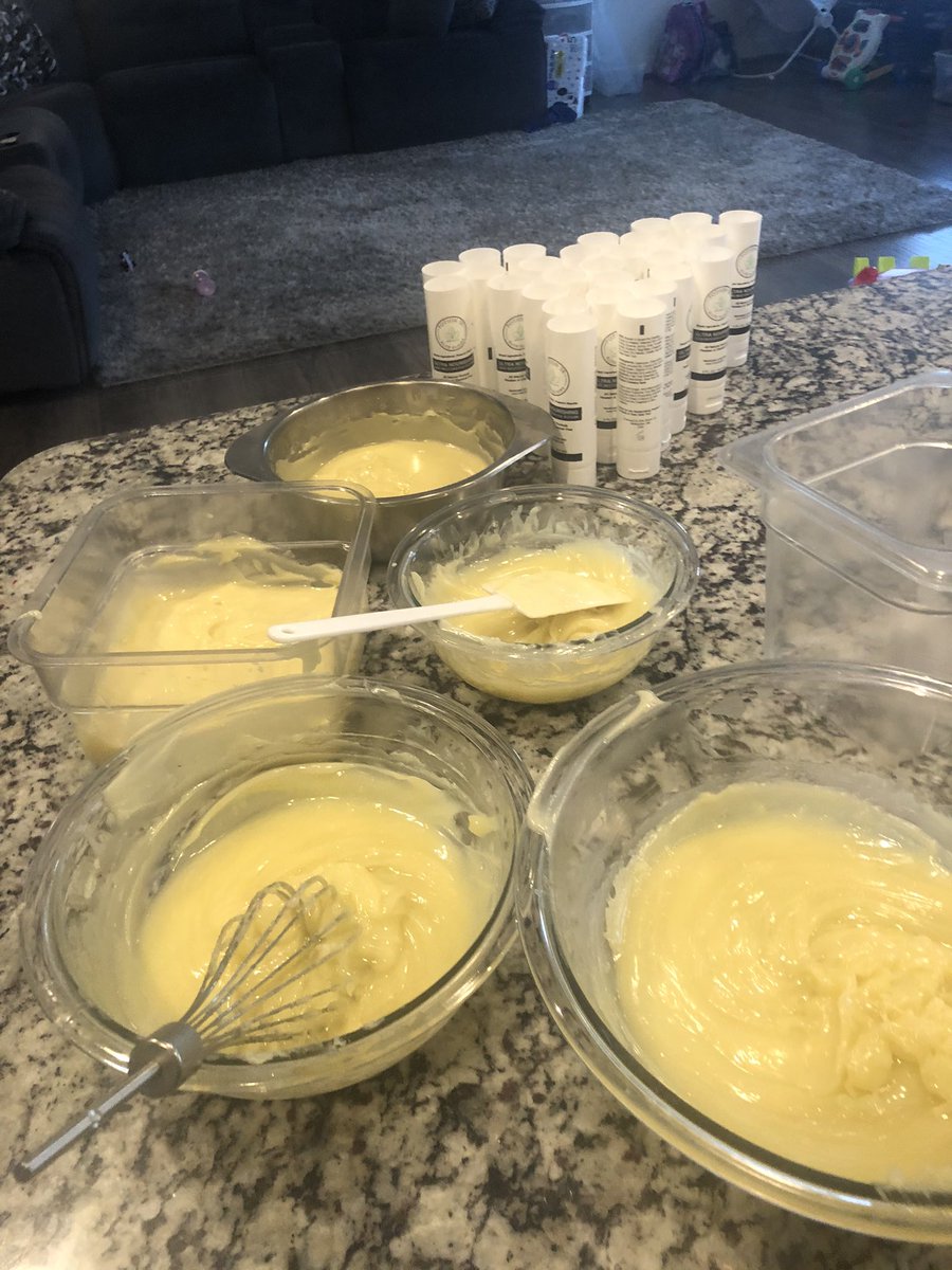 potion58's tweet photo. Making more bottles today for your dry hands!  Keep your hands soft and free of bacteria!  #dryhands #antibacterial #antifungal #allnatural #whippedbalm #overnightrepair #calendula #chamomile #lavender #teatree #jojobaoil #almondoil #coconutoil https://t.co/Df28iOWfaW