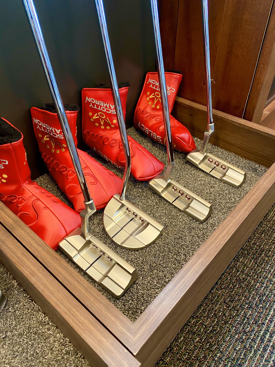 AnkenyGolf's tweet photo. New Scotty Cameron putters in stock in our pro shop! https://t.co/mmbQvWQKro