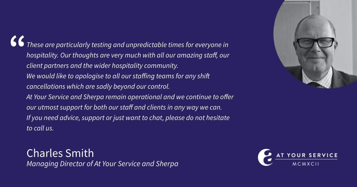 A message from our MD, Charles Smith.

If you need any advice, support or just want to chat, please do get in touch!