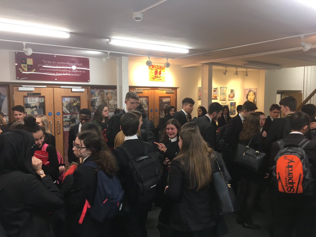 Without doubt the hardest day of my career so far! Seeing the worry, disappointment and uncertainty of the year 11s was really difficult to take! Not the end we expected or wanted, but be proud of your achievements and good luck! You’ll all be successful in life for sure!!