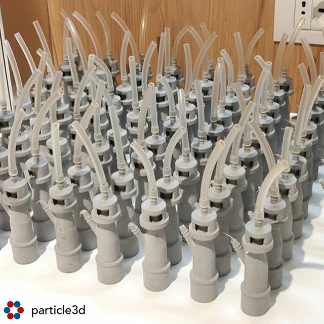 Posted <a href="/withregram/">Repost app</a> • @particle3d These 3D printed valves for respiratory intensive care equipment saved the lives of COVID19 patients in Italy by meeting a hospital’s stock shortage in a very short amount of time. Thereby, the hospital in Brescia, Lo… ift.tt/2WqyHUj