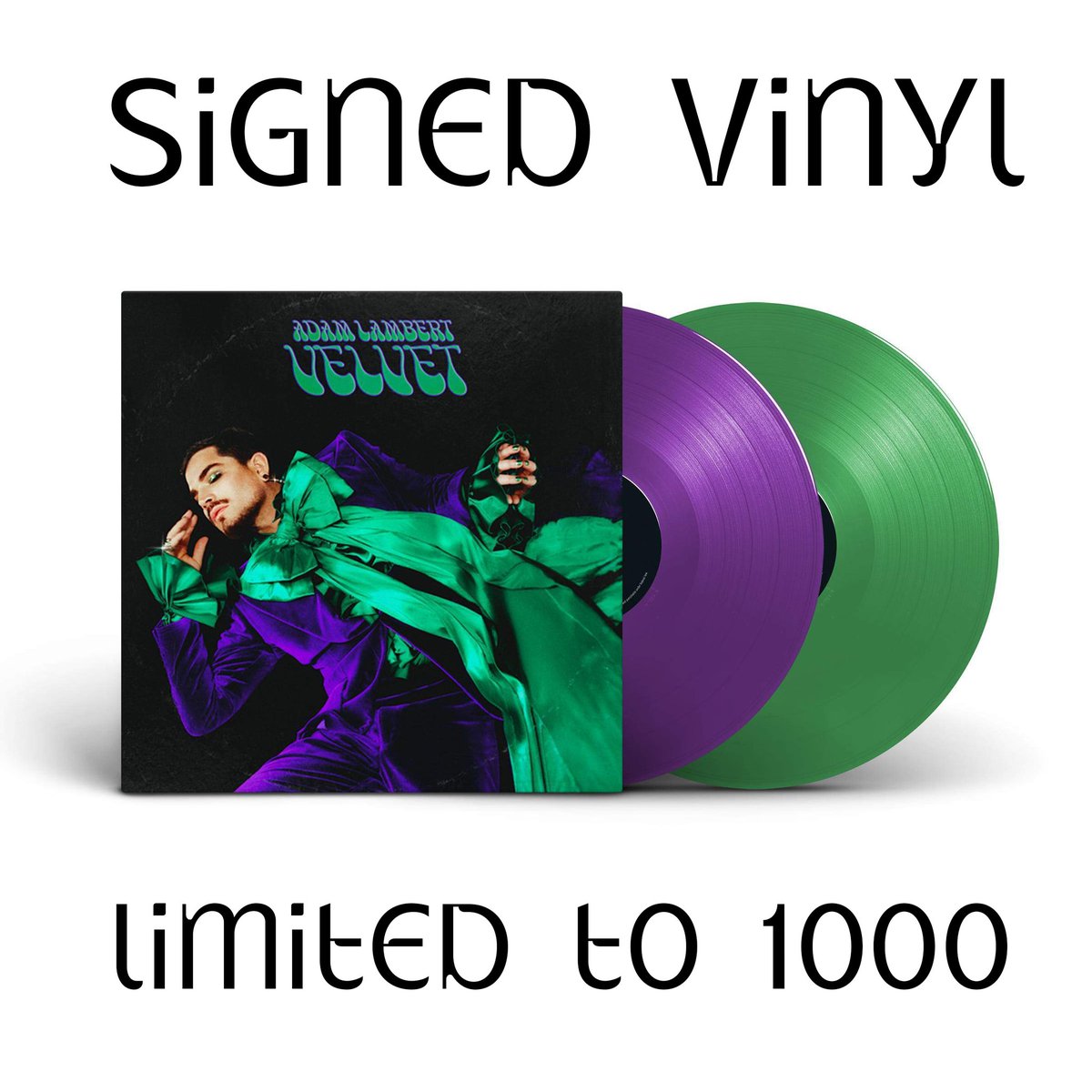 AdamL_Daily's tweet photo. INFO|Signed #VELVET vinyls and CDs are now available on @AdamLambert's official store:https://t.co/FxnJuk4JWj

We just got ours! 💓 https://t.co/xP2LIs9TZs