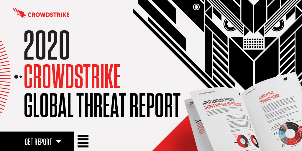 The highly anticipated <a href="/CrowdStrike/">CrowdStrike</a> 2020 Global Threat Report has been released and is now available for download! Get an overview of global investigations and deep analysis conducted by the CrowdStrike Intelligence team. ow.ly/DFho50yvMYP #threatintelligence
