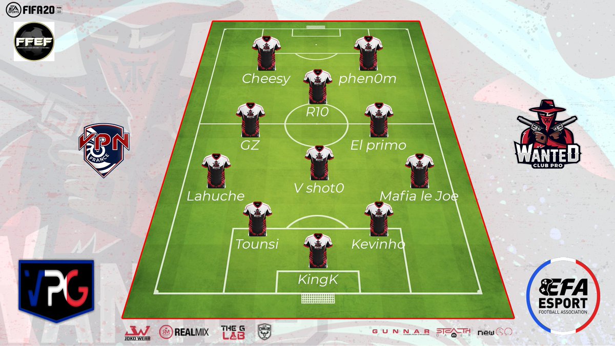[#EFA/VPG/VPN]#FIFA20 Club pro

Composition de notre équipe <a href="/WanteDteamCP/">WanteDteam</a> 
 
🏆Coupe de France
⏰22h40 ce soir
▶️1/8e finale
🆚@DIM__TEAM

#WanteDFight🤠