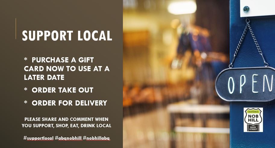 abqnobhill's tweet photo. Support local.  #supportlocal #giftcards #takeout #shopout #growlerout #delivery https://t.co/NLXTLCjjej