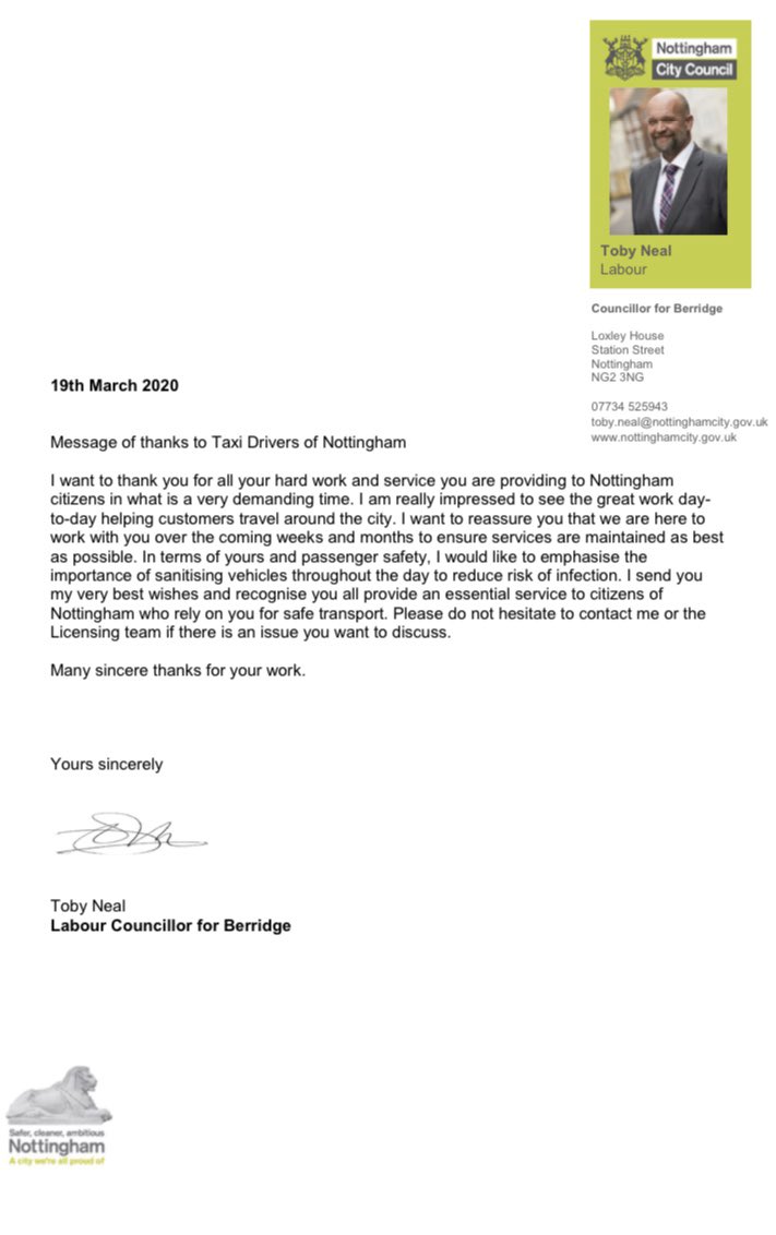 ADCU_Nottingham's tweet photo. @cllrtobyneal Thank You https://t.co/YOpL4HwUez