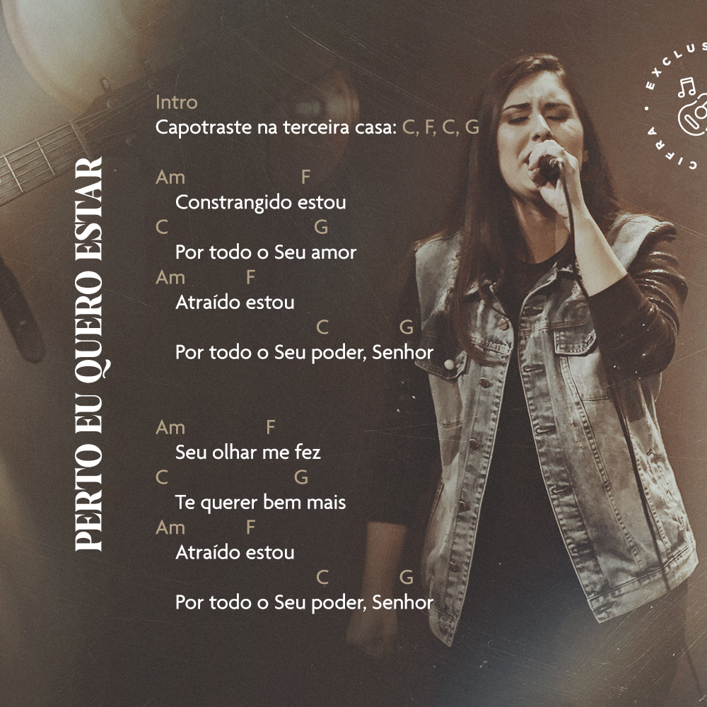 MusileRecords's tweet image. Queremos ver cada um de vocês cantando e tocando a nova música da @ThaianeSeghetto com a @juliacvictoria_, por isso disponibilizamos as cifras. 

Grave seu cover de "Perto Eu Quero Estar" e não esqueça de marcar a gente!😉🎶

#ThaianeSeghetto #JuliaVitoria #MusileRecords