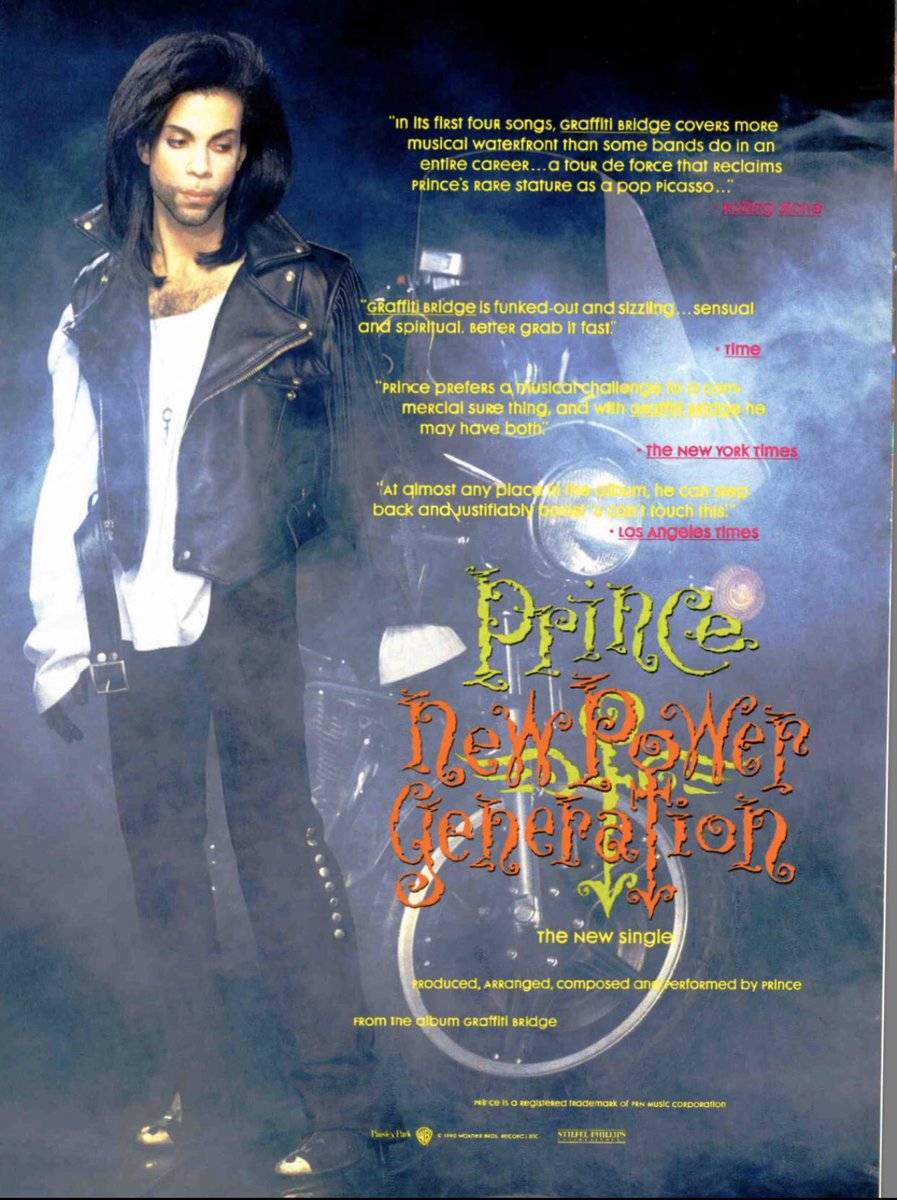 UrbanRadioMusic's tweet photo. #TBT #Prince #GraffitiBridge #NewPowerGeneration #Throwback #Icon #VintageThrowback #Pop #RNB #Music #Funk #Retro #VintageUrbanThrowbacks #NewJack #Rare #Vintage #UrbanRadioMusic #Prince #PaisleyPark #Retweet https://t.co/icXdAxl2Vi