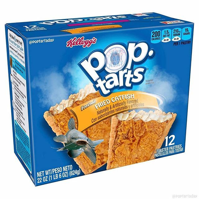 therealasialee's tweet photo. Would you eat these? #Catfish #Poptarts https://t.co/V8O58PpECz https://t.co/D0QDNgVTEn