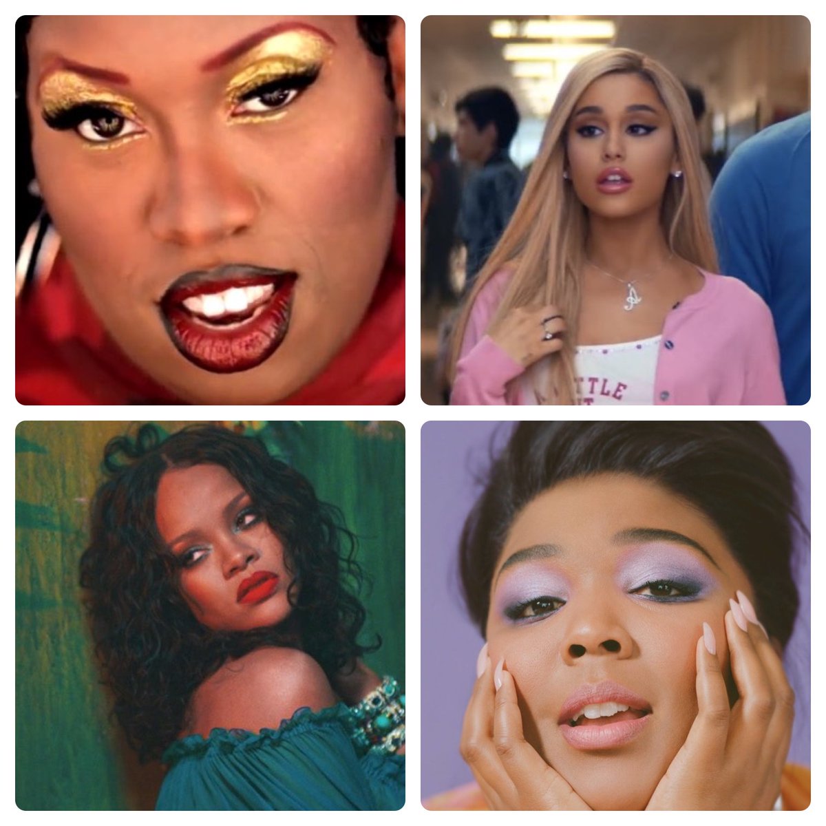 Which Look should <a href="/juicycdobbs/">juicycdobbs</a> do tomorrow for Caitlin's Corner? Tweet us your vote or go to the ColumLoft Instagram for the vote/content.

1.<a href="/MissyElliott/">Missy Elliott</a> 
2.@ArianaGrande 
3.<a href="/rihanna/">Rihanna</a> 
4.<a href="/lizzo/">LIZZO</a> 

 Tune in tomorrow @ 3 pm on the  ColumLoft Instagram!