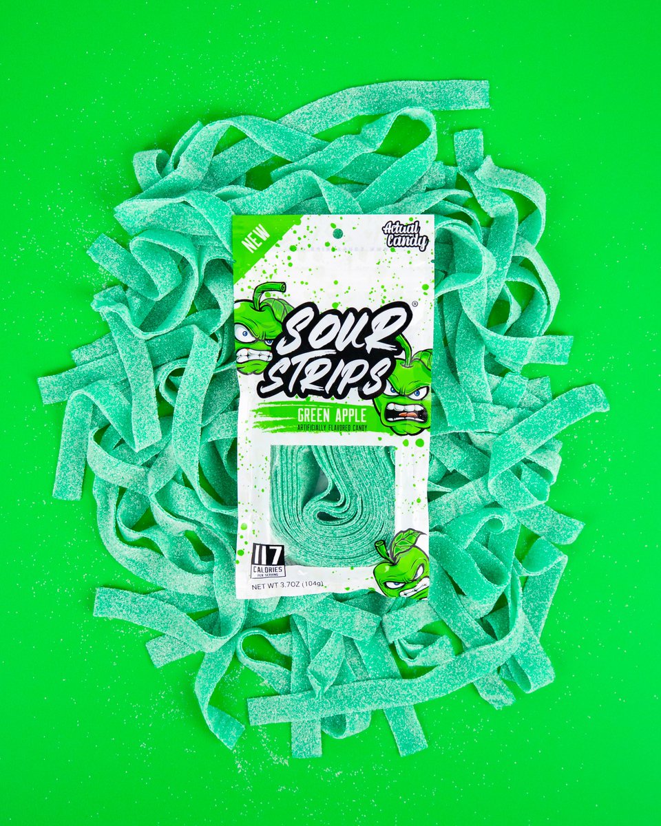 sourstripscandy's tweet photo. Sour candy that doesn’t suck! RETWEET this and FOLLOW us for your chance to win a box filled with Sour Strips! Three people chosen 😛 Try them for yourself - https://t.co/iNQcRLgxV4 https://t.co/wAmKrgsmoi