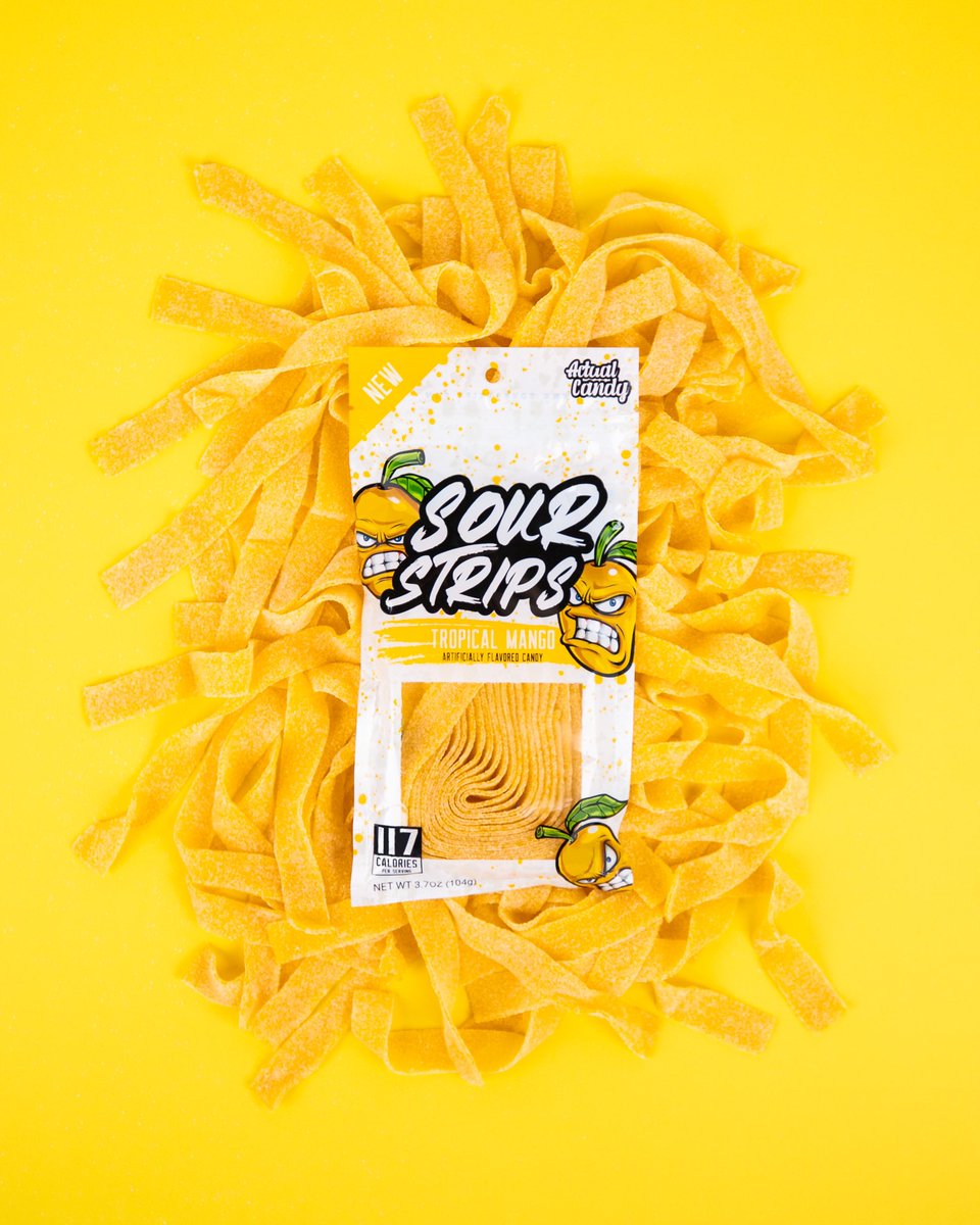 sourstripscandy's tweet photo. Sour candy that doesn’t suck! RETWEET this and FOLLOW us for your chance to win a box filled with Sour Strips! Three people chosen 😛 Try them for yourself - https://t.co/iNQcRLgxV4 https://t.co/wAmKrgsmoi