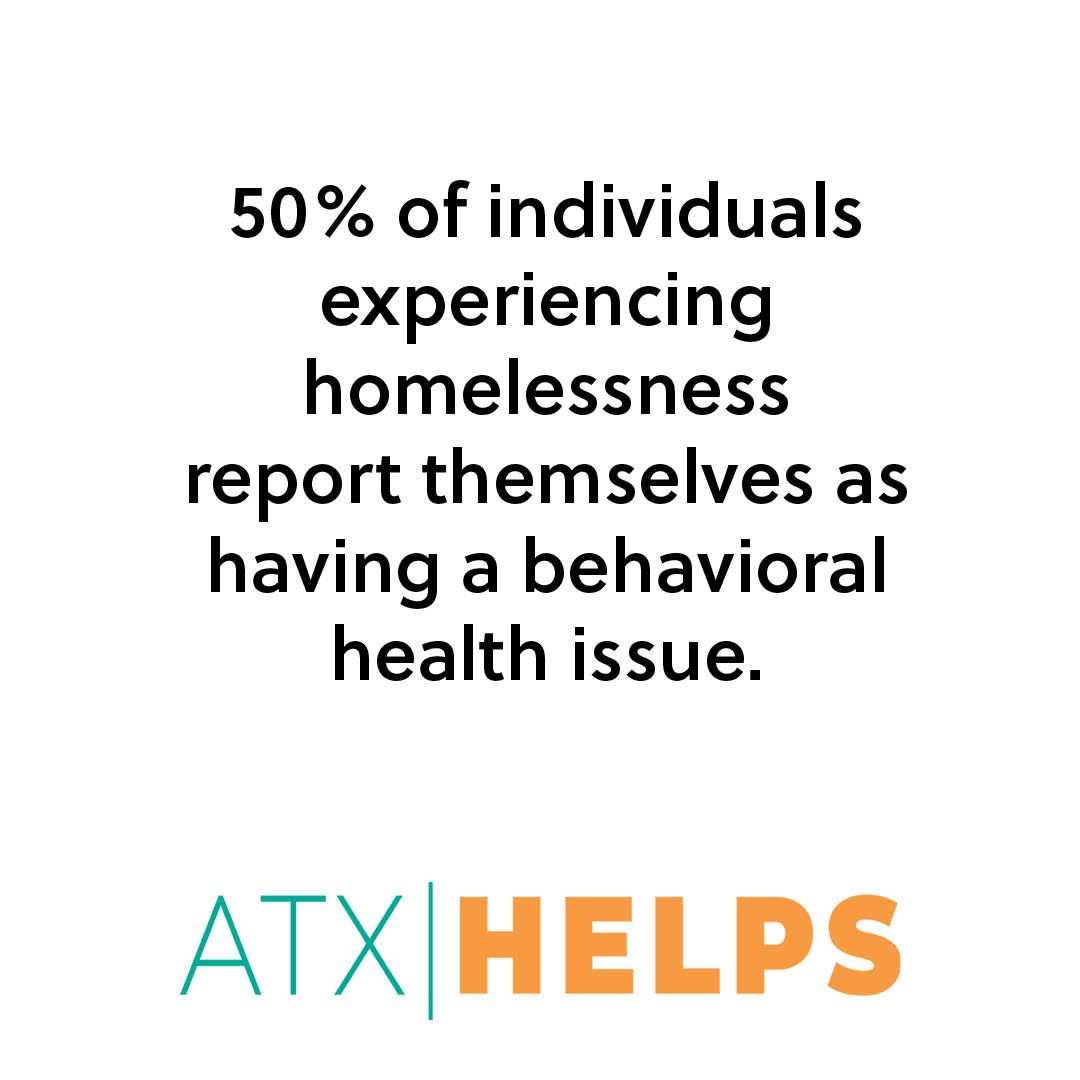 AustinChamber's tweet photo. Behavior and mental health significantly impacts those experiencing homelessness in Austin. Learn more on how to help and donate to @atxhelps.

https://t.co/FloV8SpVZe https://t.co/CGrCq4Z5LH