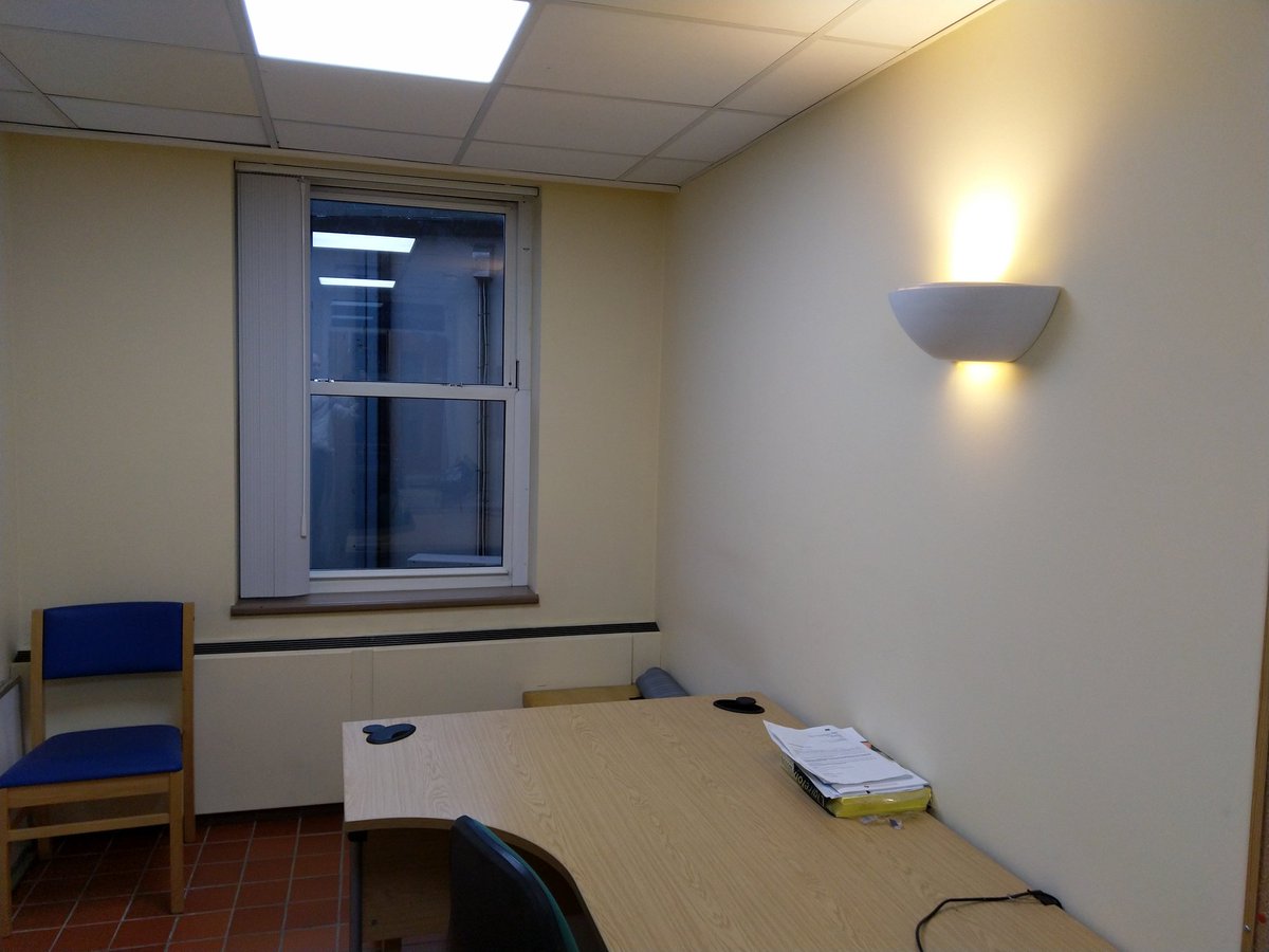 Ahead of 12 weeks of being 'shielded' by working at home, I've cleared out my office. If there is an urgent need for space, I don't want someone else having to clear my mess.

It's a marginal gain and I hope the situation isn't so dire it makes a difference.