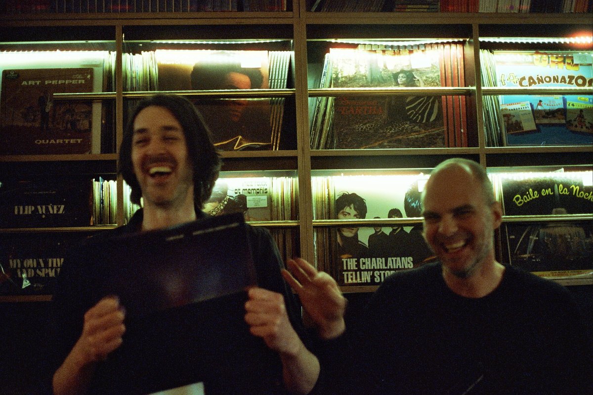 Two gents, all smiles, one terrific record. 
‘Hardly A Day, Hardly A Night’ (models' own), out now: Anjunadeep.lnk.to/CHADHANtw