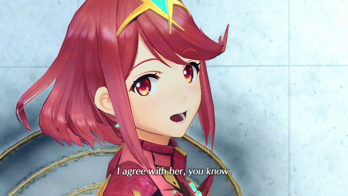 Homura has too many strong scenes in chapter 5 I'm dying all over again  #Xenoblade2