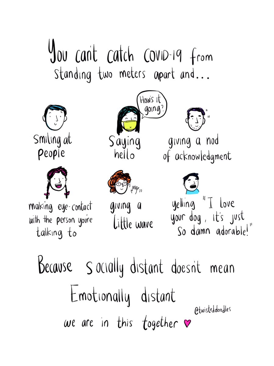 Be socially distant but still be sound.