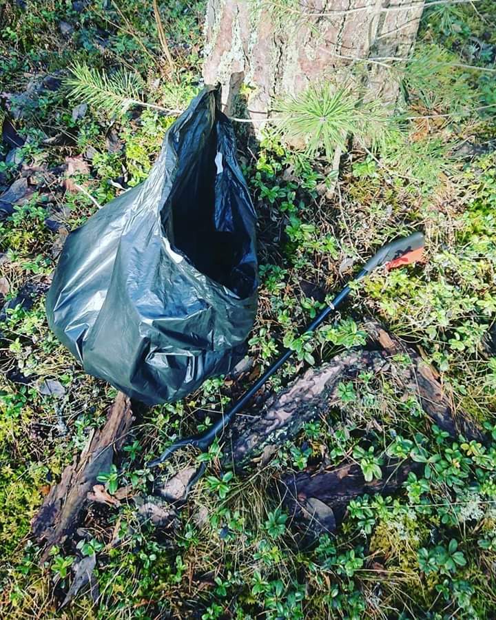 MarinaKaljurand's tweet photo. Sixth day of isolation - walking in the woods, enjoying fresh air and cleaning up. Lucky to have so many forests in Estonia! We should all take better care of our nature 🌲 #SocialDistancing #coronavirus #COVID #SelfIsolation #cleanupweek #NatureBreak #letsdoit #forest #Estonia https://t.co/uBzuYJgWLA