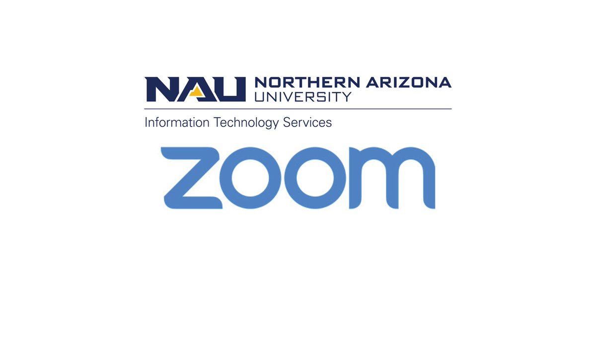 #DYK that NAU ITS is providing fully-licensed Zoom accounts to NAU students, faculty and staff (at no charge)? 
📱💻 Go to nau.zoom.us, and sign in with your NAU credentials! <a href="/NAU/">NAU</a>
