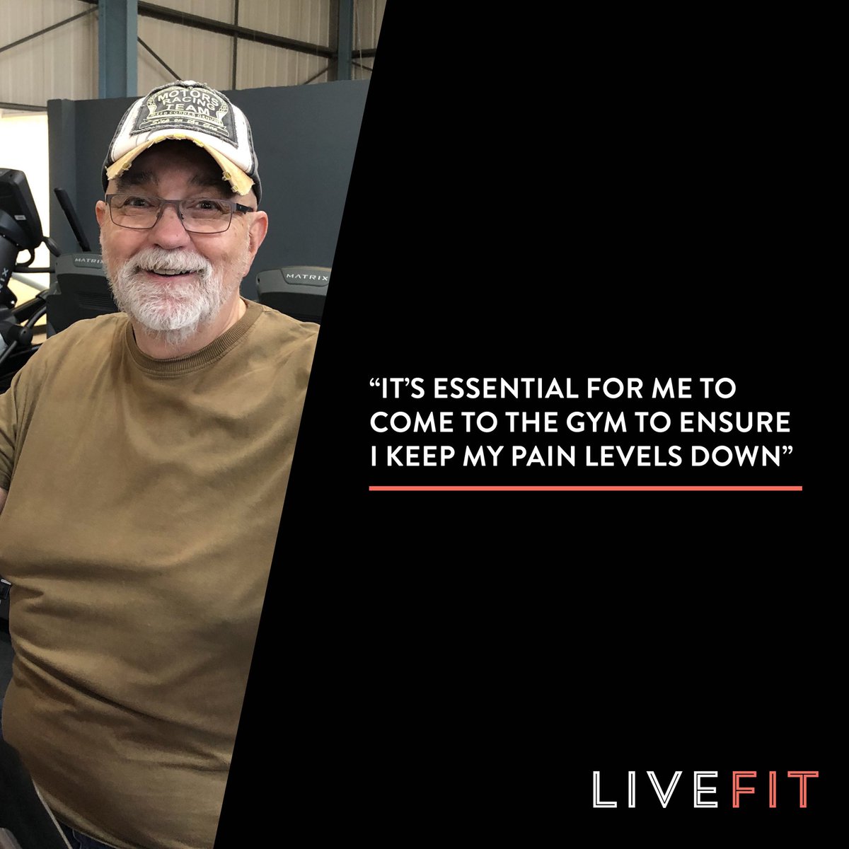 LiveFitGym1's tweet photo. Managing pain through exercise and not medication is a real possibility for many people. It is the way our Pete deals with his everyday pain... 😃👏🏻 https://t.co/WqT2OVDpvW