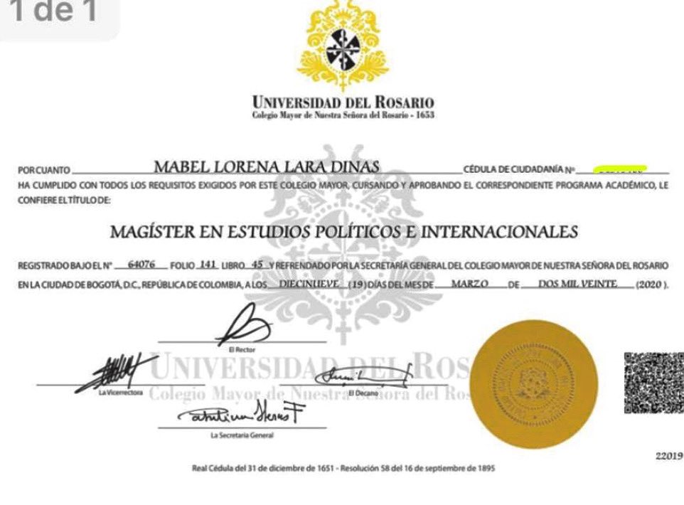 La felicidad de cumplir un  sueño: mi segundo postgrado. Me tocó por ventanilla pero ya nadie me quita lo aprendido.   
Gracias a mi familia que me aguantó las trasnochadas, el mal genio, la ausencia y el despiste por días de eterno cansancio. ¡Sí se puede!
👩🏾‍🎓👩🏾‍🎓