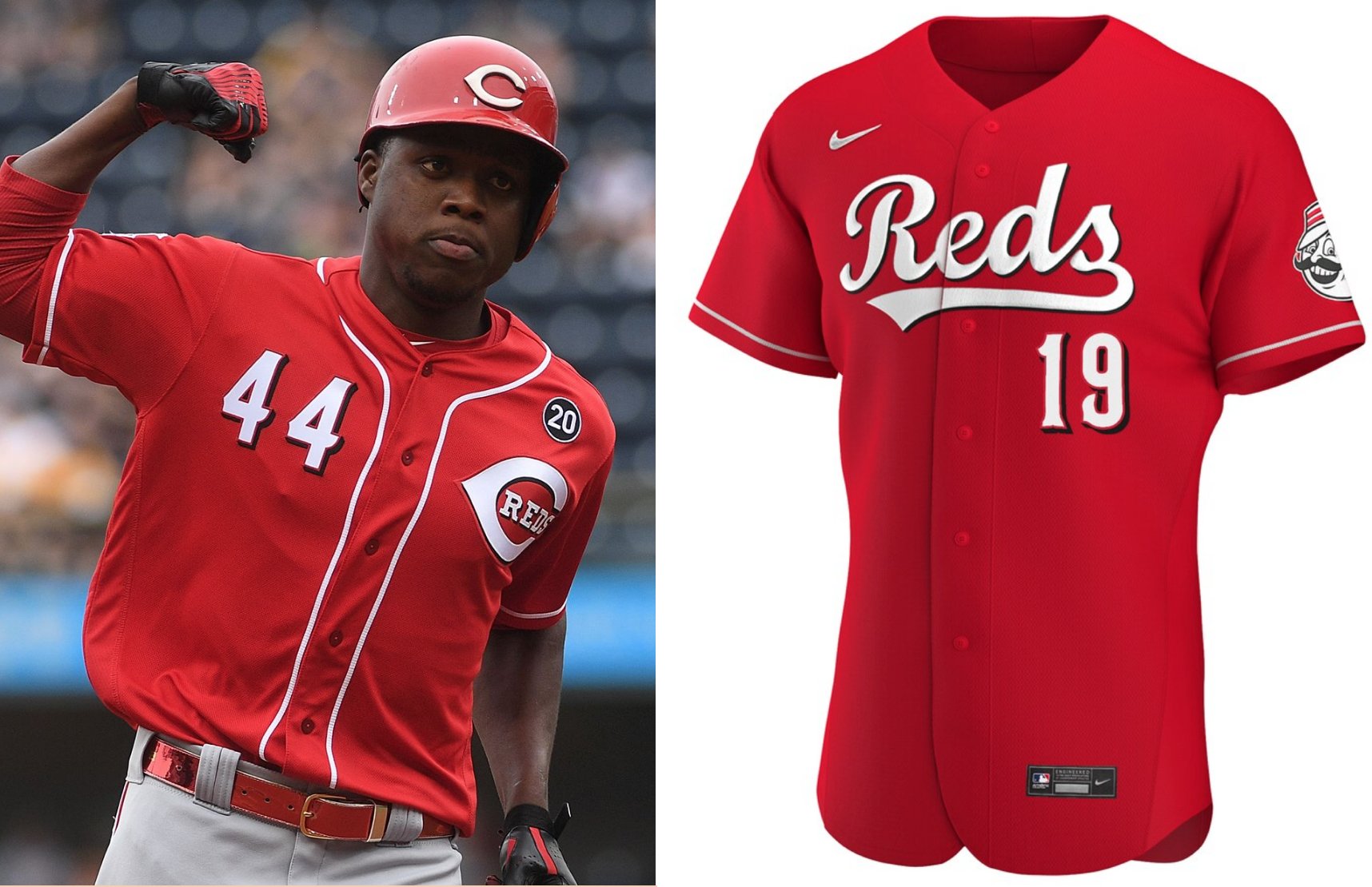 Paul Lukas on X: Reds changing their red alternate jersey this