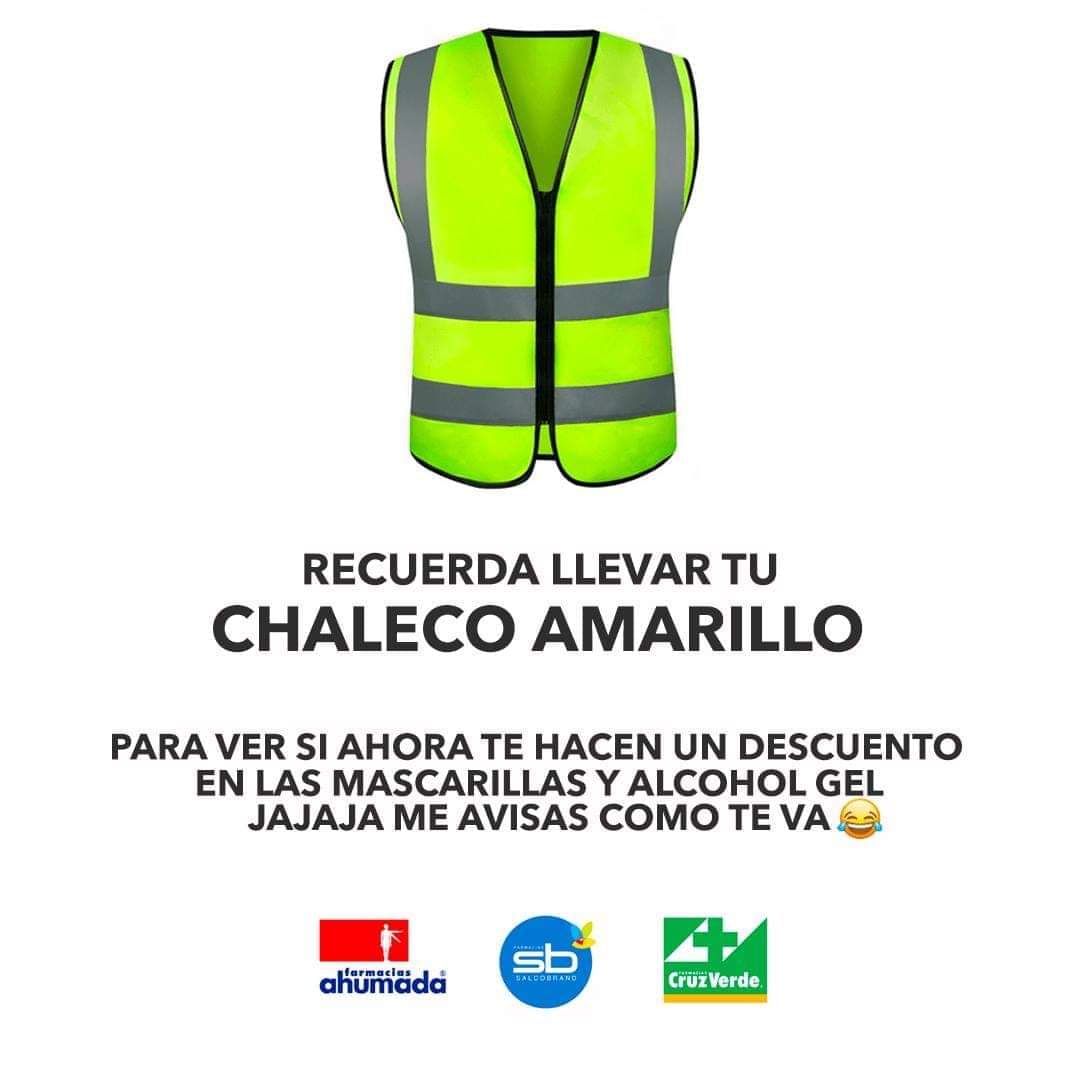 Ya saben chicos, 15 o 20 % de descuento 😘🌍🙌

#COVIDー19chile #CuarentenaTotal #COVID19