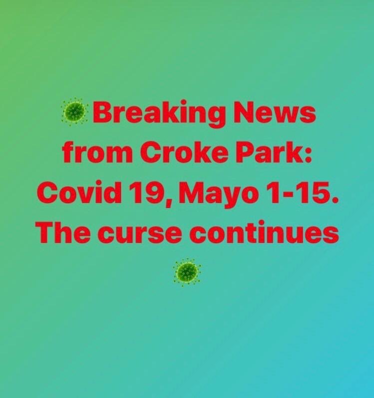 PitStop4IP's tweet photo. A distinct lack of sport to get excited about then I get hit with this low blow ... ouch! How could you @CliodhnaGuy #UpMayo Thank Heavens for @clutchprotour tomorrow. Look forward to following scores. https://t.co/A7jDDUyi1b