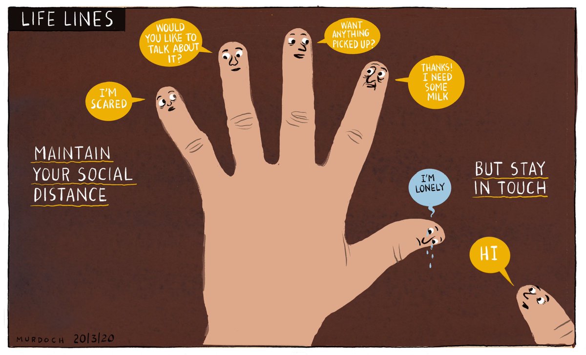 domesticanimal's tweet photo. On sticking together even when circumstances force us apart.
My @NZStuff @Dompost #cartoon #nzpol #Covid_19 #Aotearoa #SocialDistancing https://t.co/9inkRwtK8T