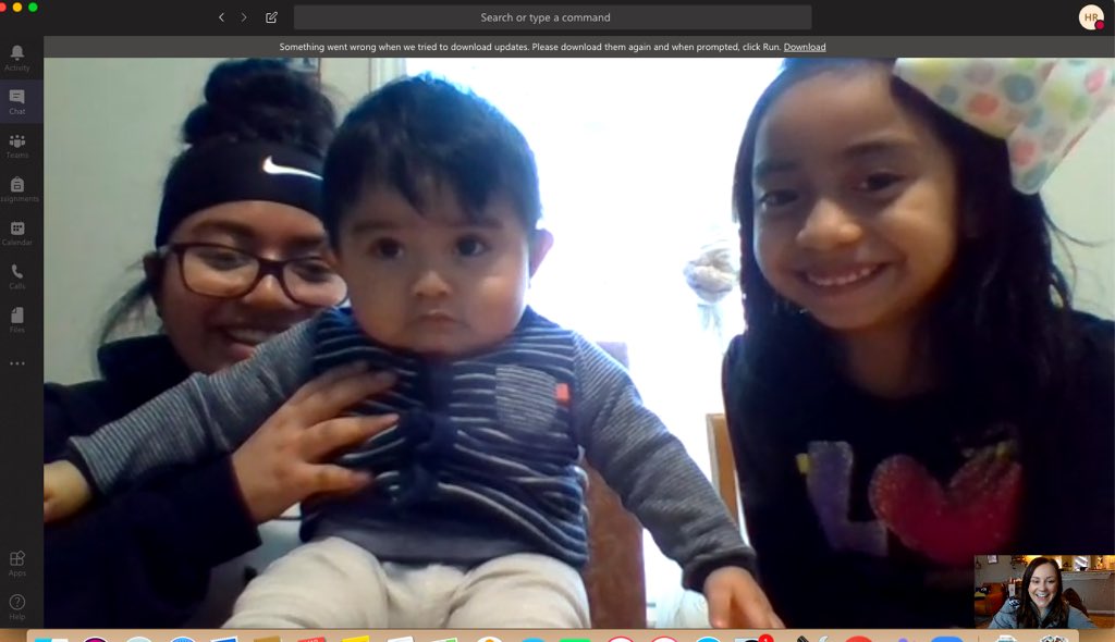 Today I was able to check in on several kiddos via video chat. I even got to see their baby siblings 😊 thankful for technology during our separation! @MCMSpartanAP <a href="/MCM_Principal/">Donna Jones Hocker</a> #SCNTIDays