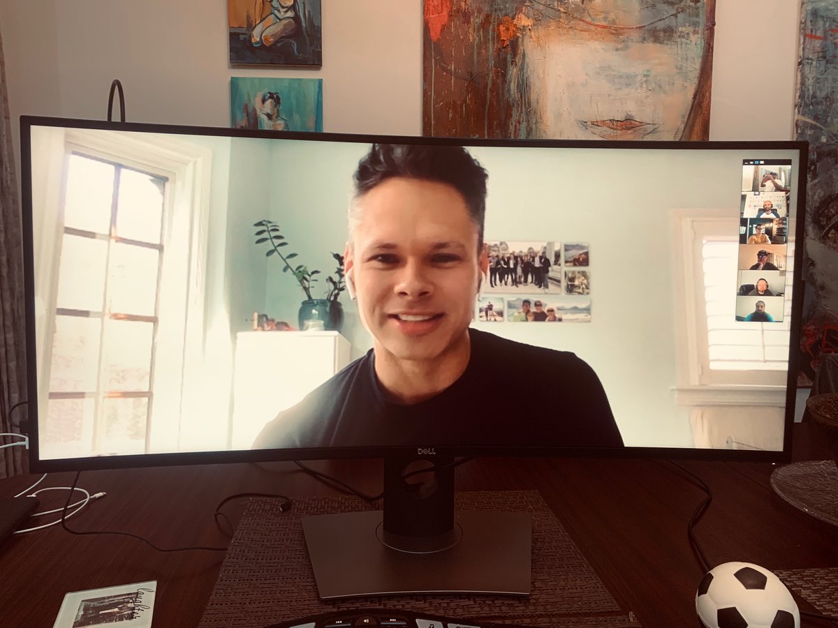 blubracket's tweet photo. Words of wisdom and productivity from @robin_daniels  this morning in our daily kick-off! So great to get a dose of inspiration from Robin and join together as a team. #cybersecurity https://t.co/M9nHJEZmEH