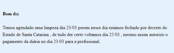 Aqui no Aplicativo Donamaid já podemos ver os efeitos das campanhas em solidariedade das diaristas no twitter e outras redes. Muitos usuários estão pagando e dispensando suas diaristas. #pagueedispensesuadiarista