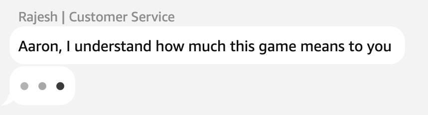 When your pre-order gets delayed by a week, and the <a href="/amazon/">Amazon</a> rep is trying to give you a lecture about priorities...

#AnimalCrossing #AnimalCrossingNewHorizon #NintendoSwitch #nintendo