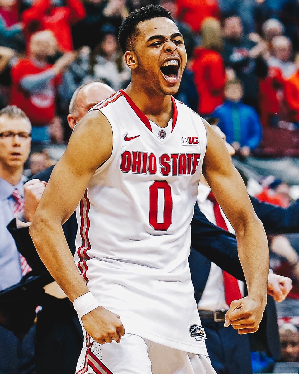Timberwolves's tweet photo. O-H 

@Dloading x @OhioStateHoops https://t.co/lNvCyXFX7F